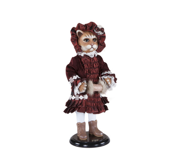 Коллекционная кукла Кошка Елизавета I