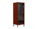 B 421.8 Шкаф колонка средняя со стеклянной дверью