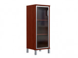 B 421.7 L Шкаф колонка средняя со стеклянной дверью