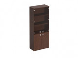 KC 305 Шкаф для документов со стеклянными прозрачными дверьми
