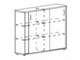 А4 304 Шкаф-купе средний (для 2-х столов 70)