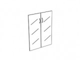 К 604 Двери стеклянные средние