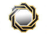 Зеркало черно-золотое KFE7H018