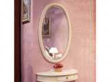 Джоконда Зеркало навесное овальное к столу консольному (прихожая)
