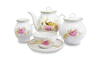 Чайный сервиз Белый лебедь Жар-птица