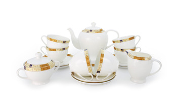 Чайный сервиз Золотая веточка