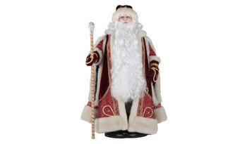 Коллекционная кукла Дед Мороз Красный