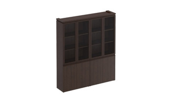 МК 360 Шкаф для документов со стеклянными дверями