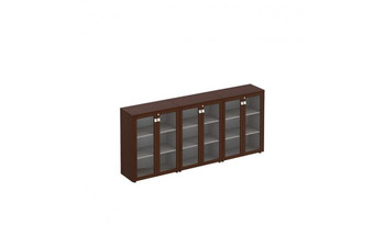 ПР 340 Шкаф для документов средний со стеклянными дверьми