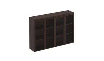 МК 323 Шкаф для документов средний со стеклянными дверями