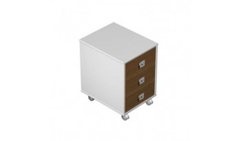 ВТ 214 Тумба выкатная 3-ящичная с центральным замком