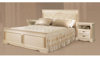 Тумба прикроватная Афина с декором