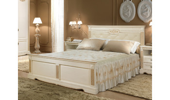 Кровать Афина (1600*2000) с декором с мягким изголовьем