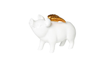 T1713-1 Статуэтка Свинка с крыльями