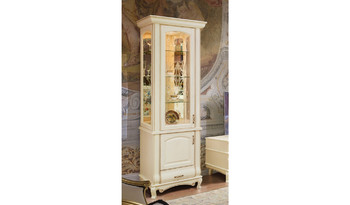 Шкаф с витриной 1-дв Оскар