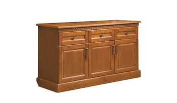 Тумба от шкафа с витриной 3-дв Олимпия