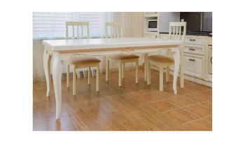 Стол обеденный с 2-мя вставками Афина