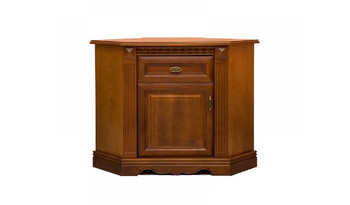 Тумба от шкафа с витриной углового Афина