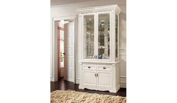 Шкаф с витриной 2-дв. Афина