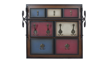 Вешалка настенная Пандора-2 (с ковкой)