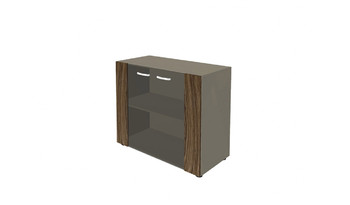 NT-41 Шкаф низкий со стеклом