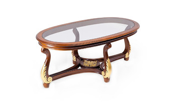 Стол журнальный со стеклом 19