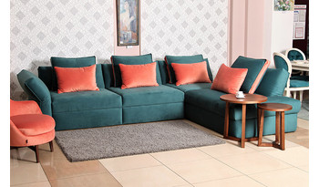 Диван Johny П-3Р-ПуфМС