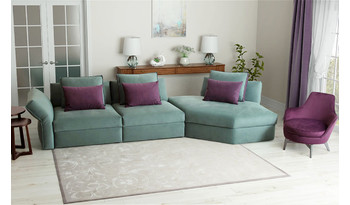 Диван Johny П-3Р-ПуфТ