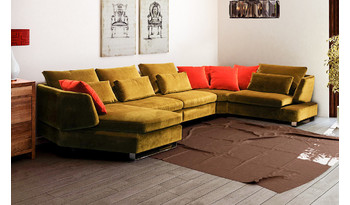 Диван New York Пуф-3BF-H-1П1