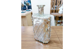 Ваза Меркури серебро