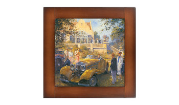 Картина в раме Гость