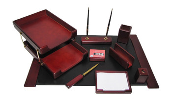 Настольный набор из дерева s65v (10 предметов)