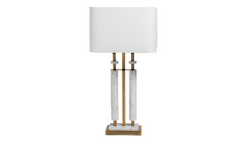 22-89158 Лампа настольная плафон белый