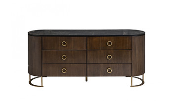 40AD-00100 Комод с ящиками коричневый