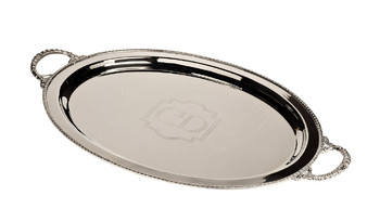 95IM-6024  Поднос овальный Garda Decor металлический