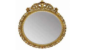 МК8207 Зеркало настенное круглое Classico