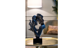 Статуэтка "Влюбленные-2" металлик