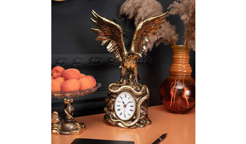 Часы каминные Орел на скале