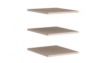 Полки (3шт) на шкаф 1ств спальни Афина Люкс