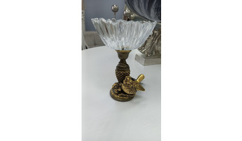 Фруктовница-конфетница Терра Сонг с чашей Аврора