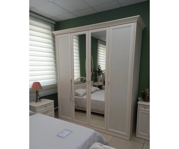 Екатерина Шкаф 4-х дверный с зеркалами (спальня)